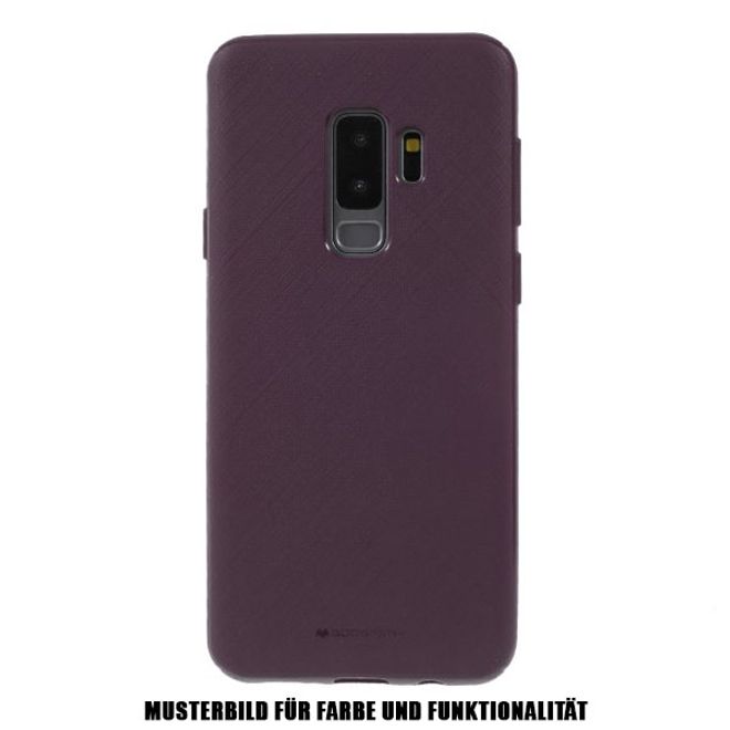 Goospery - Samsung Galaxy S20 Handy Hülle - TPU Softcase - Style Lux Series - purpur