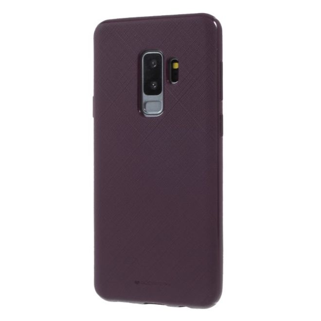 Goospery - Samsung Galaxy S20 Handy Hülle - TPU Softcase - Style Lux Series - purpur