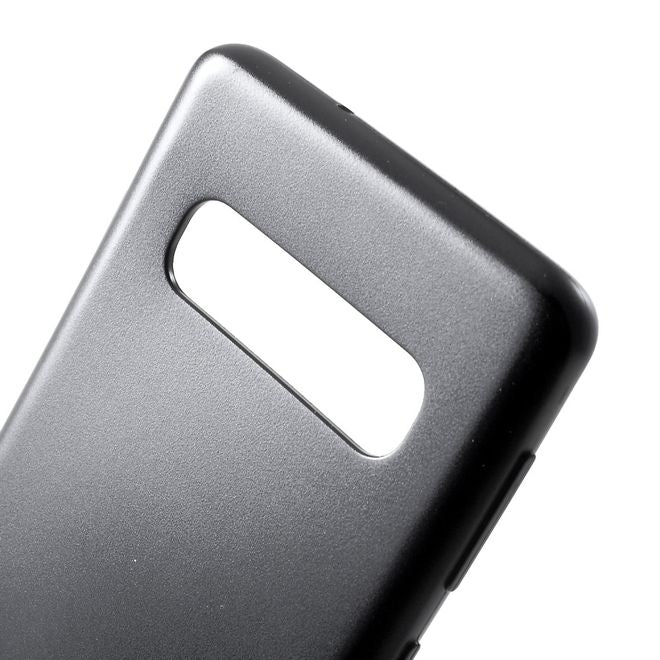 Goospery - Samsung Galaxy S20+ Handy Hülle - TPU Soft Case - i Jelly Metal Series - schwarz