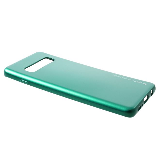 Goospery - Samsung Galaxy S20+ Handy Hülle - TPU Soft Case - i Jelly Metal Series - grün