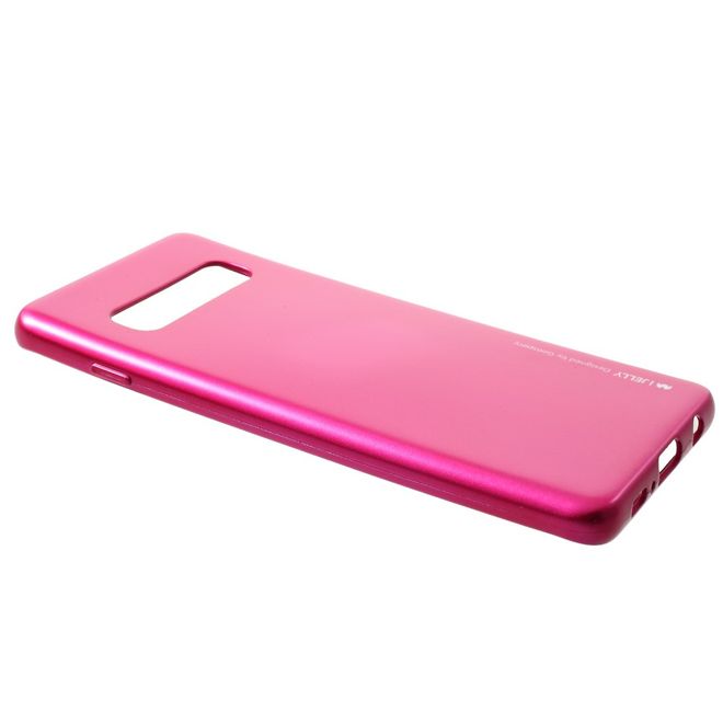 Goospery - Google Pixel 4 Handy Hülle - TPU Soft Case - i Jelly Metal Series - rosa