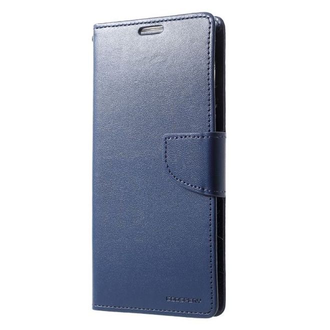 Goospery - Samsung Galaxy S20 Hülle - Leder Bookcover - Bravo Diary Series - navy