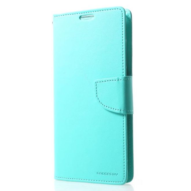 Goospery - Samsung Galaxy S20 Hülle - Leder Bookcover - Bravo Diary Series - mint