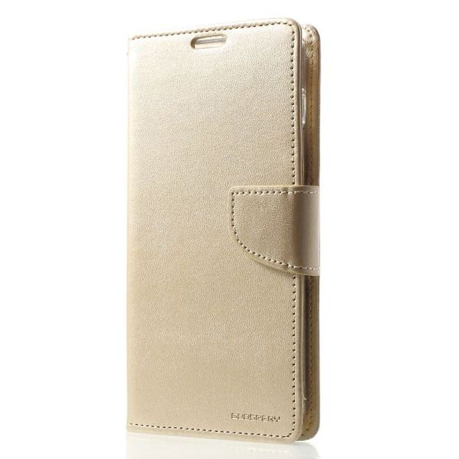 Goospery - Samsung Galaxy S20 Hülle - Leder Bookcover - Bravo Diary Series - gold