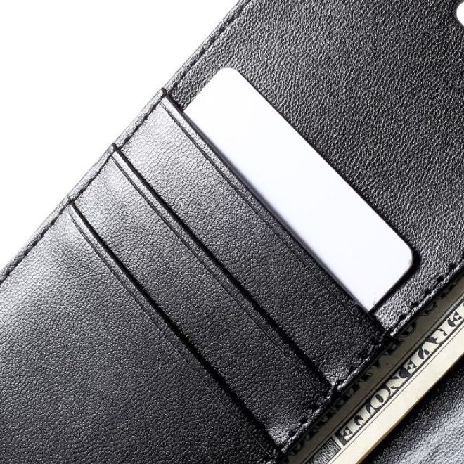 Goospery - Samsung Galaxy S20 Ultra Hülle - Leder Bookcover - Bravo Diary Series - schwarz