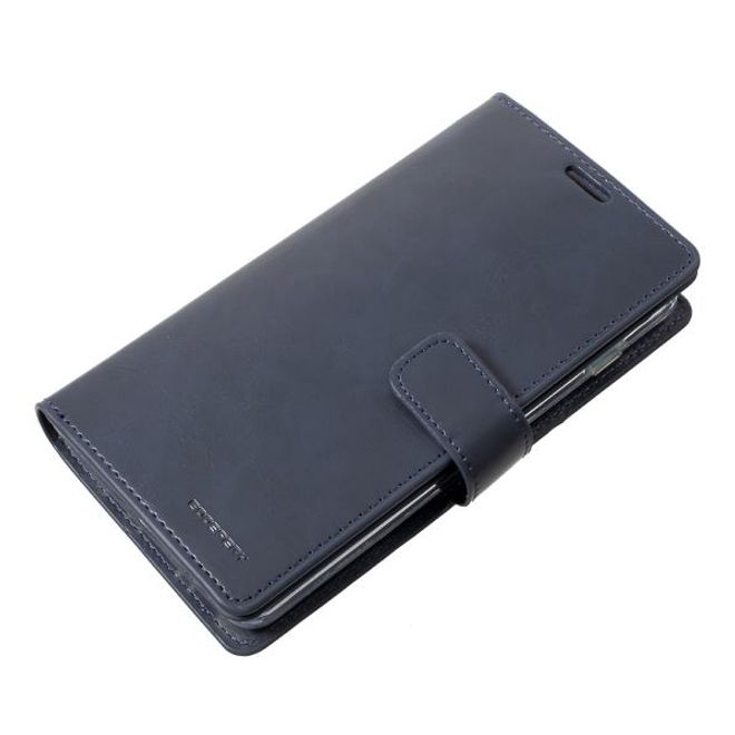 Goospery - Samsung Galaxy S20+ Hülle - Leder Bookcover - Mansoor Diary Series - navy