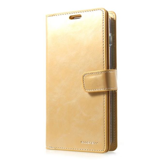 Goospery - Samsung Galaxy S20 Hülle - Leder Bookcover - Mansoor Diary Series - gold