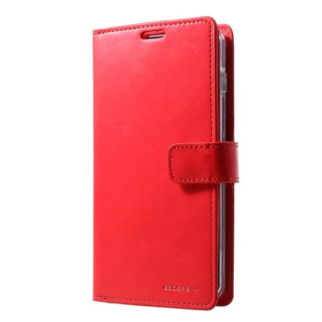 Goospery - Samsung Galaxy S20 Hülle - Leder Bookcover - Mansoor Diary Series - rot