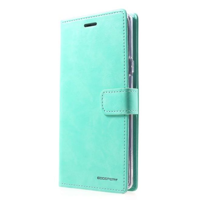 Goospery - Samsung Galaxy S20+ Hülle - Leder Bookcover - Bluemoon Diary Series - mint