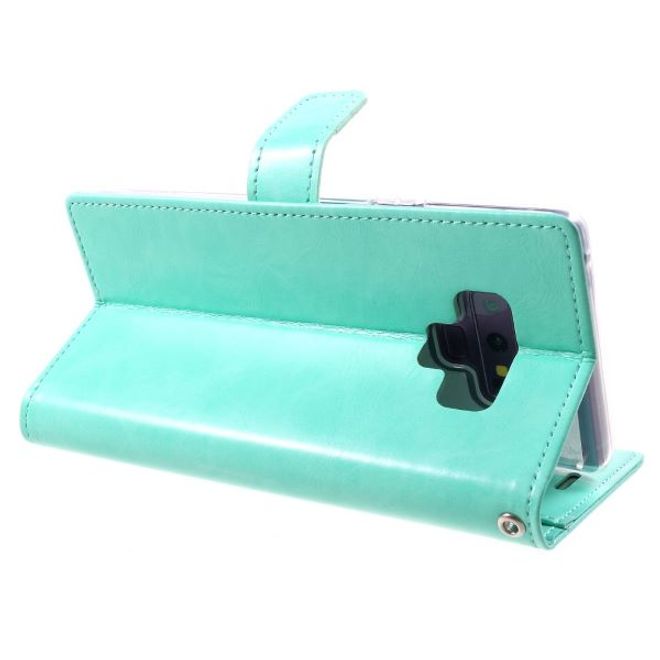 Goospery - Samsung Galaxy S20 Hülle - Leder Bookcover - Bluemoon Diary Series - mint