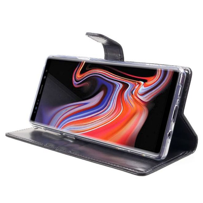 Goospery - Samsung Galaxy S20 Ultra Hülle - Leder Bookcover - Bluemoon Diary Series - schwarz