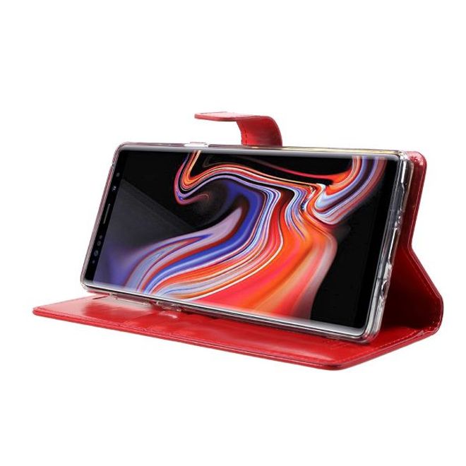 Goospery - Samsung Galaxy S20 Ultra Hülle - Leder Bookcover - Bluemoon Diary Series - rot