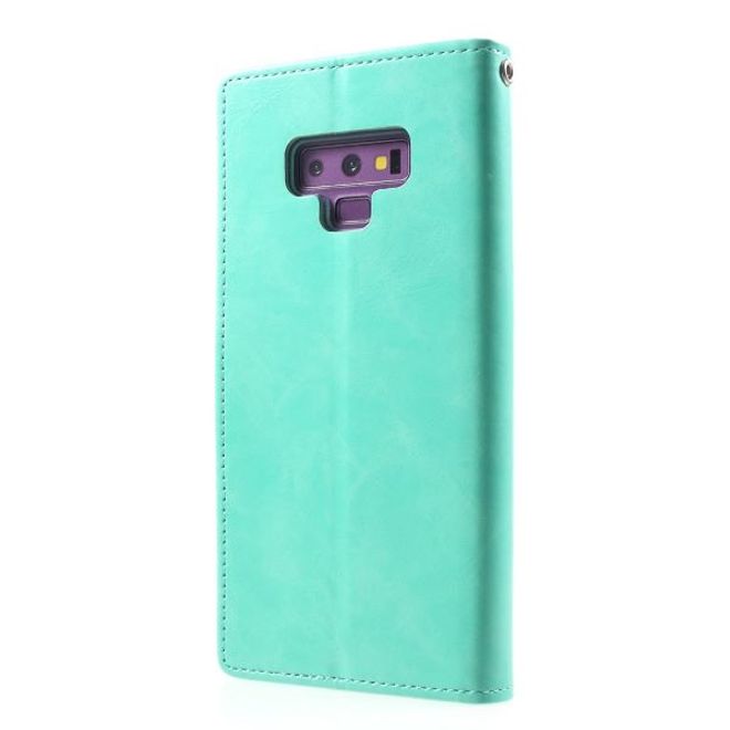 Goospery - Samsung Galaxy S20 Ultra Hülle - Leder Bookcover - Bluemoon Diary Series - mint