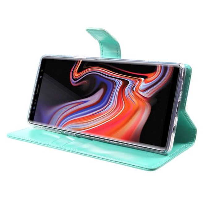 Goospery - Samsung Galaxy S20 Ultra Hülle - Leder Bookcover - Bluemoon Diary Series - mint