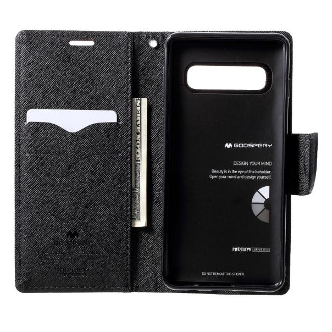 Goospery - Samsung Galaxy S20 Hülle - Handy Bookcover - Fancy Diary Series - schwarz