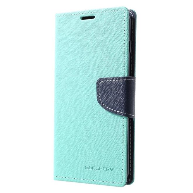 Goospery - Samsung Galaxy S20 Hülle - Handy Bookcover - Fancy Diary Series - mint/navy