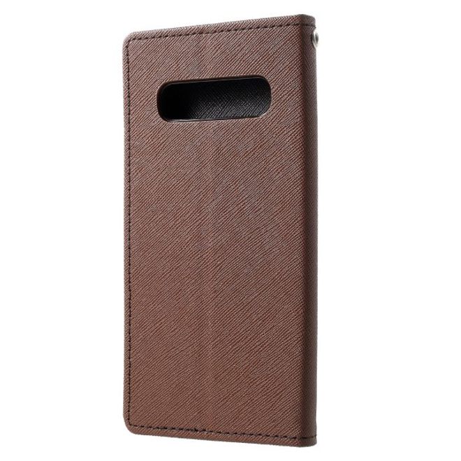 Goospery - Samsung Galaxy S20 Hülle - Handy Bookcover - Fancy Diary Series - braun/schwarz