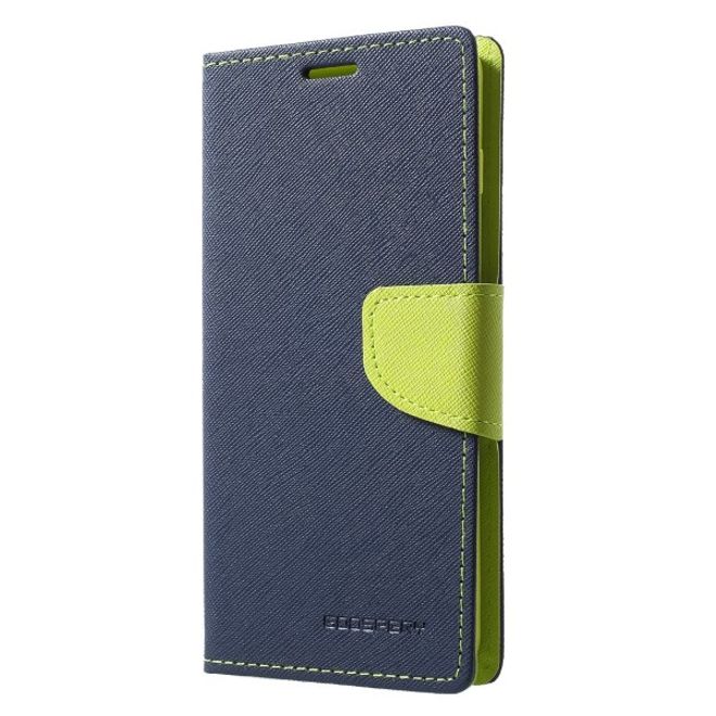 Goospery - Samsung Galaxy S20 Ultra Hülle - Handy Bookcover - Fancy Diary Series - navy/lime