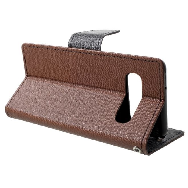 Goospery - Samsung Galaxy S20 Ultra Hülle - Handy Bookcover - Fancy Diary Series - braun/schwarz