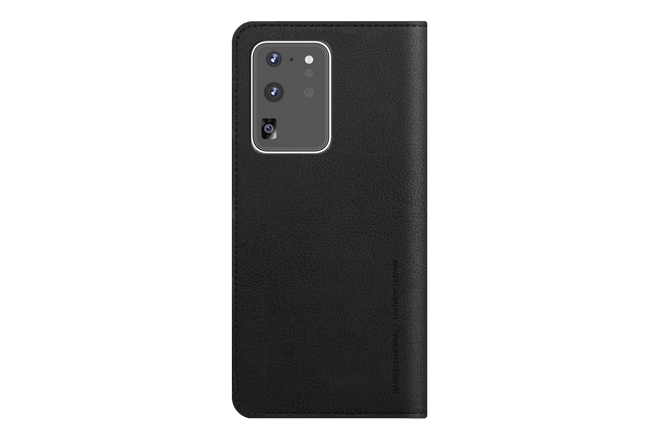 Araree - Samsung Galaxy S20 Ultra Hülle - Case aus Kunstleder - Mustang Diary Series - schwarz