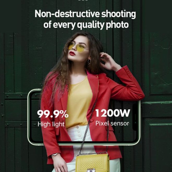 Baseus - iPhone 11 Pro / 11 Pro Max Kameraschutz - 3 Ultradünne Schutzfilme & Ringe - gold