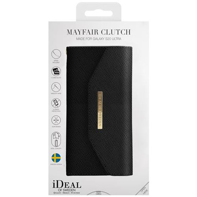 iDeal of Sweden - Samsung Galaxy S20 Ultra Hülle - Mayfair Clutch - schwarz