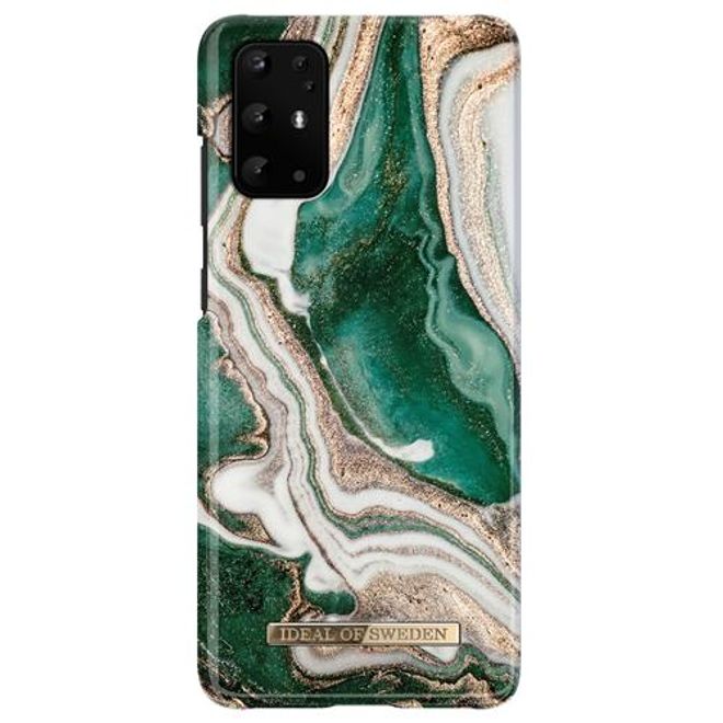 iDeal of Sweden - Samsung Galaxy S20+ Hülle - Printed Case - Golden Jade Marble