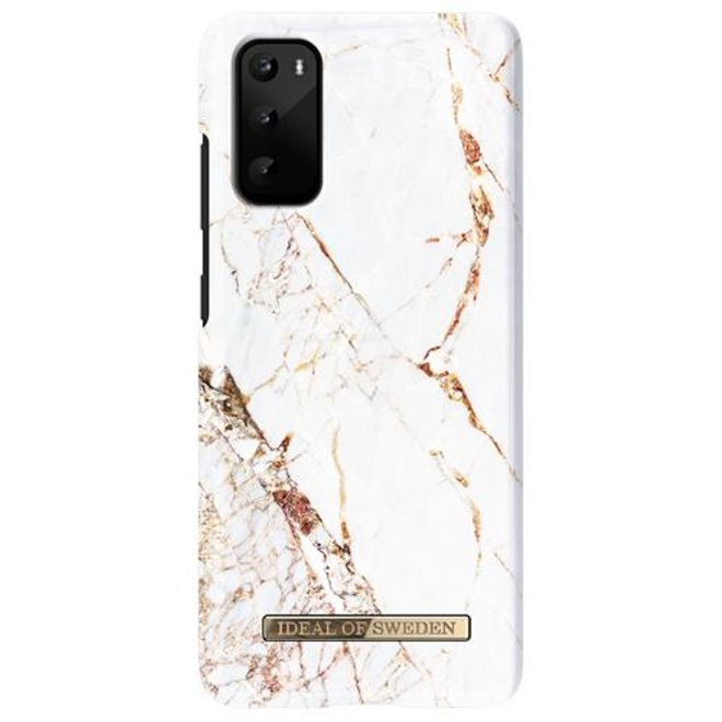 iDeal of Sweden - Samsung Galaxy S20 Hülle - Printed Case - Carrara Gold