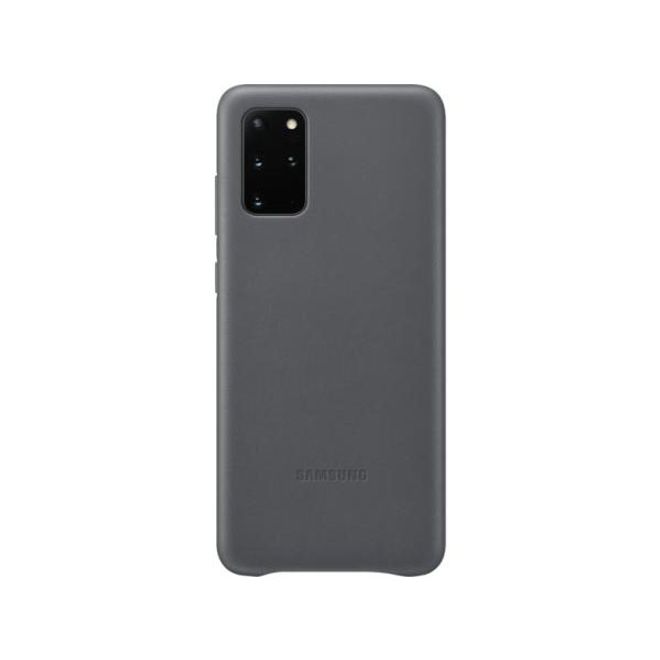 Samsung - Original Galaxy S20+ Hülle - Leder Hardcover - hellgrau