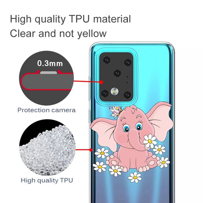 Samsung Galaxy S20 Ultra Handyhülle - Softcase Image Plastik Series - Elefantenbaby