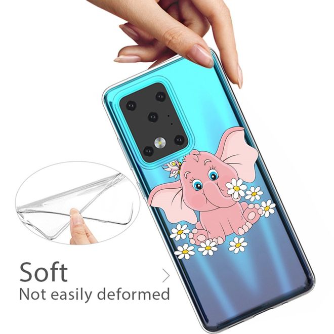 Samsung Galaxy S20 Ultra Handyhülle - Softcase Image Plastik Series - Elefantenbaby