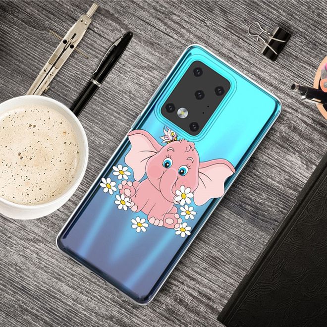 Samsung Galaxy S20 Ultra Handyhülle - Softcase Image Plastik Series - Elefantenbaby