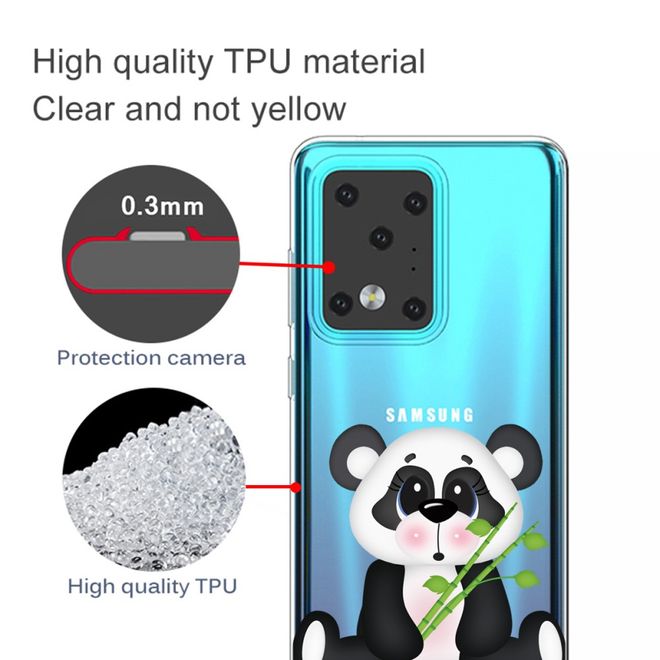 Samsung Galaxy S20 Ultra Handyhülle - Softcase Image Plastik Series - grosser Panda