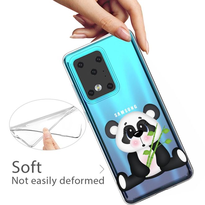Samsung Galaxy S20 Ultra Handyhülle - Softcase Image Plastik Series - grosser Panda