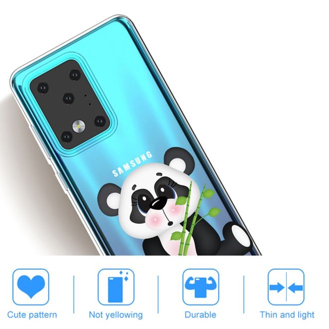 Samsung Galaxy S20 Ultra Handyhülle - Softcase Image Plastik Series - grosser Panda