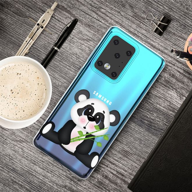 Samsung Galaxy S20 Ultra Handyhülle - Softcase Image Plastik Series - grosser Panda