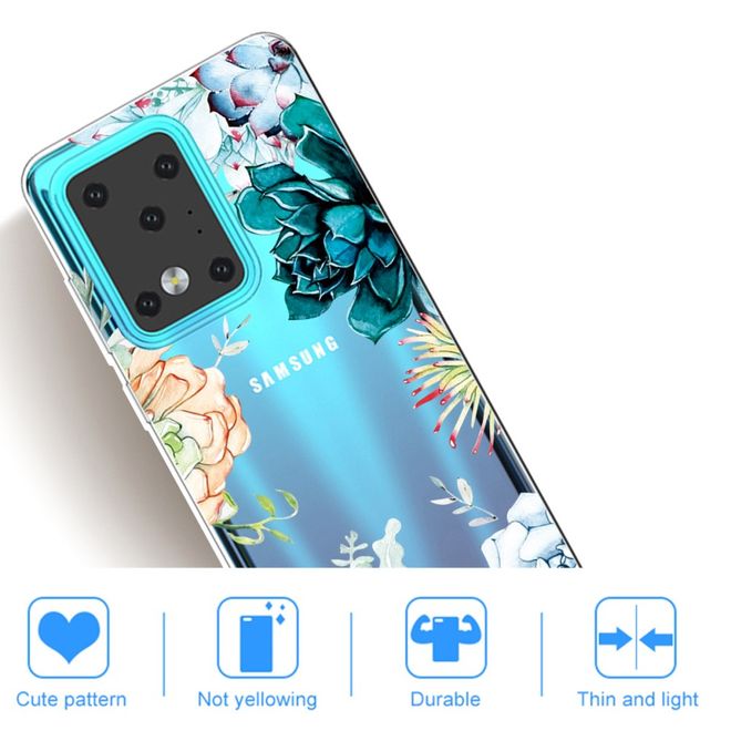 Samsung Galaxy S20 Ultra Handyhülle - Softcase Image Plastik Series - verschiedene Blumen