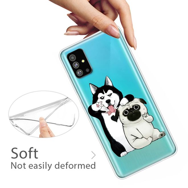Samsung Galaxy S20+ Handyhülle - Softcase Image Plastik Series - Hundeselfie