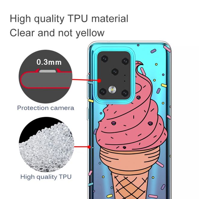 Samsung Galaxy S20 Ultra Handyhülle - Softcase Image Plastik Series - Softeis