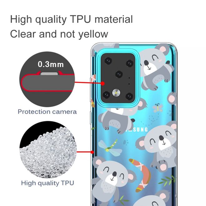 Samsung Galaxy S20 Ultra Handyhülle - Softcase Image Plastik Series - kleine Koalas
