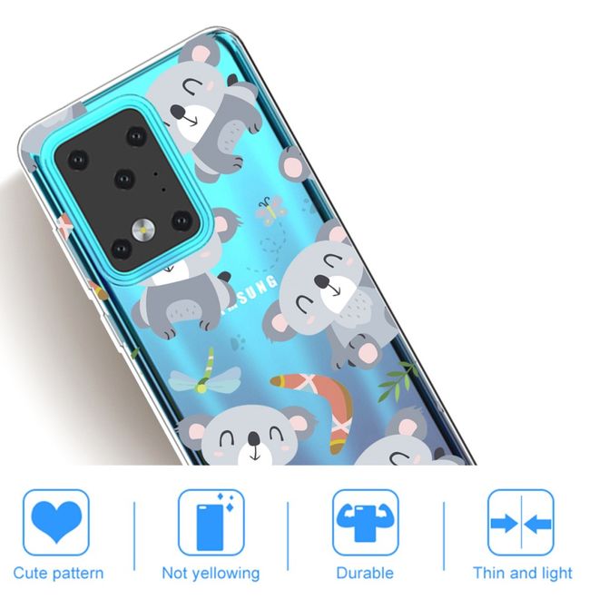 Samsung Galaxy S20 Ultra Handyhülle - Softcase Image Plastik Series - kleine Koalas