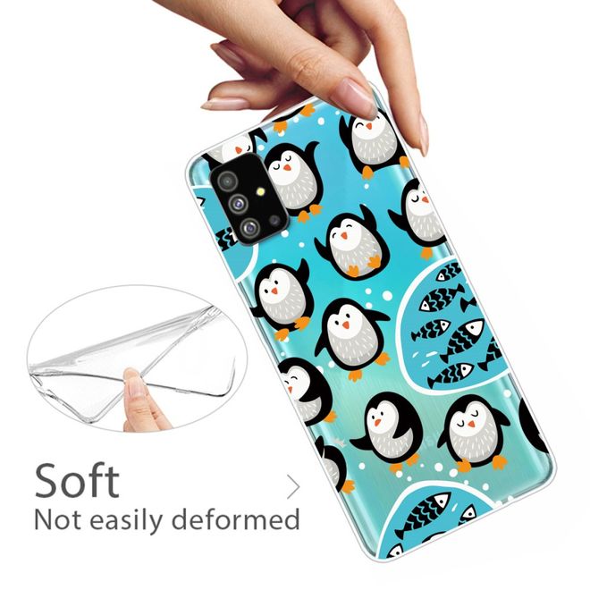 Samsung Galaxy S20+ Handyhülle - Softcase Image Plastik Series - süsse Pinguine