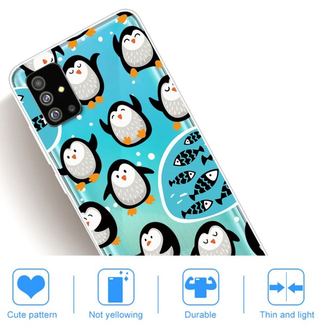 Samsung Galaxy S20 Handyhülle - Softcase Image Plastik Series - süsse Pinguine