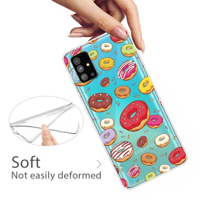 Samsung Galaxy S20 Handyhülle - Softcase Image Plastik Series - farbige Donuts