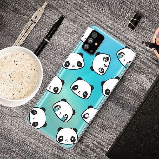 Samsung Galaxy S20 Handyhülle - Softcase Image Plastik Series - Cute Pandas