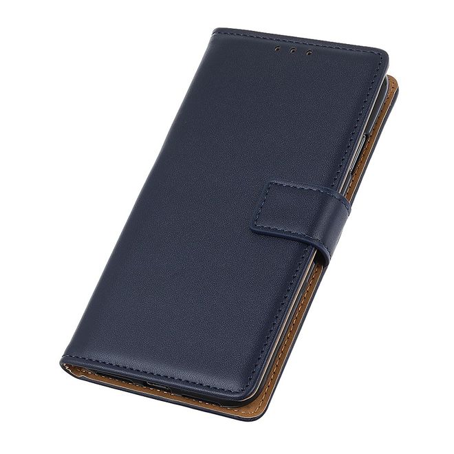 Huawei P40 Pro Handy Hülle - Classic II Leder Bookcover Series - blau