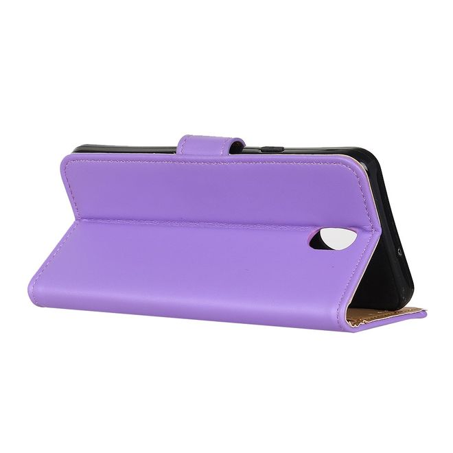 Xiaomi Redmi 8A Handy Hülle - Classic II Leder Bookcover Series - purpur