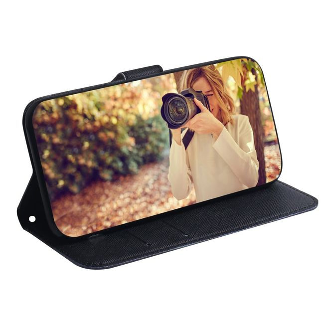 Xiaomi Redmi 8A Handy Hülle - Leder Bookcover Image Series - Baby Wolf