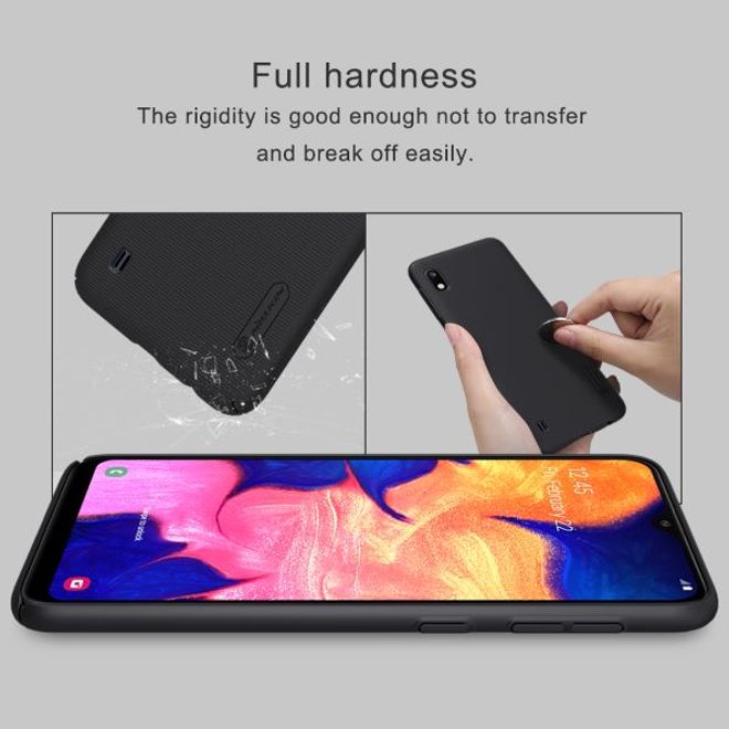 Nillkin - Samsung Galaxy A10 Hülle - Plastik Case - Super Frosted Shield Series - schwarz