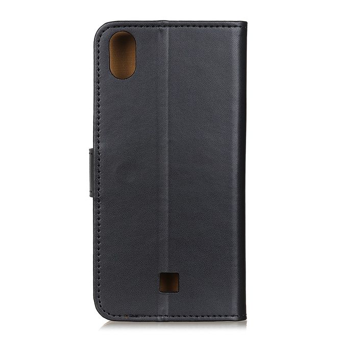LG K20 (2019) Phone Case - Classic II Leather Bookcover Series - Black